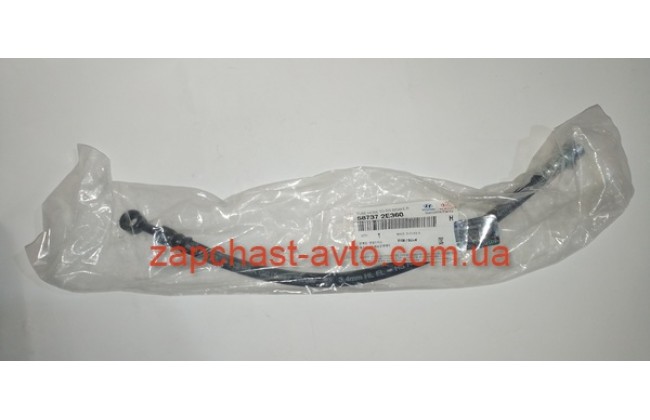 Шланг тормозной задний правый Tucson, Sportage -10 Mobis 58737-2E360, 58737-2E310 Шланг тормозной задний правый Tucson, Sportage -10 Mobis 58737-2E360, 58737-2E310