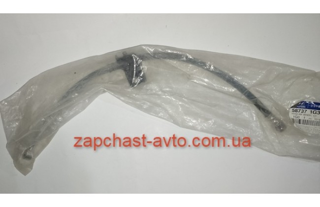 Шланг тормозной задний левый Accent, Rio 06-10 Mobis 58737-1G300