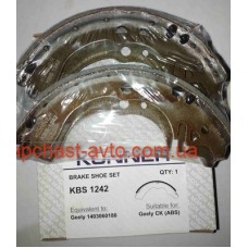 Тормозные колодки задние Geely CK(c ABS) Konner 1403060180, KBS-1242