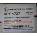 Тормозные колодки передние Geely MK Konner 1014003350, KPF-1737
