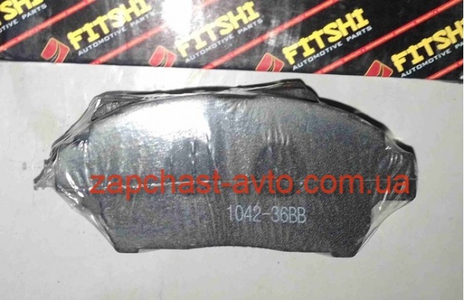 Тормозные колодки передние BYD F3 05- FT 1042-36BB
