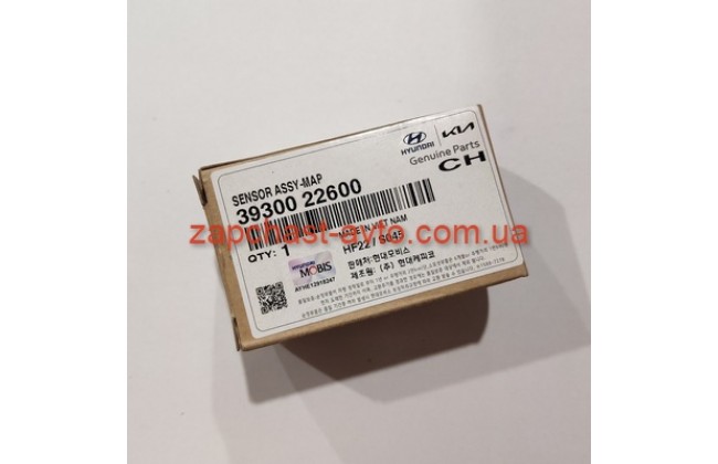 Датчик абсолютного давления Accent, Elantra, Cerato, Ceed 06- Mobis 39300-22600