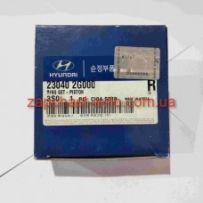 Кольца поршневые Sonata, IX35, Carens 2.0 стд Mobis 23040-2G000