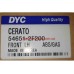 Амортизатор передний левый Cerato DYC 54651-2F200, 54651-2F100