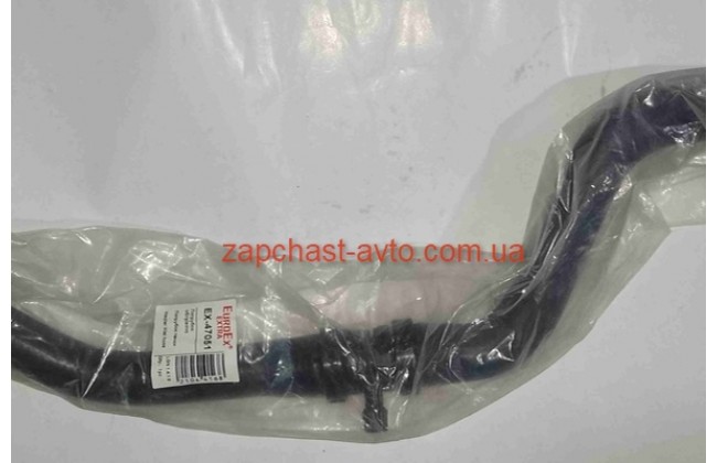 Патрубок печки впускной Logan 1.4-1.6 EuroEx 6001547051, EX-47051