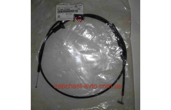 Трос капота Getz Mobis ( к ручке) 81190-1C000