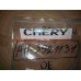 Эмблема надпись CHERY OE