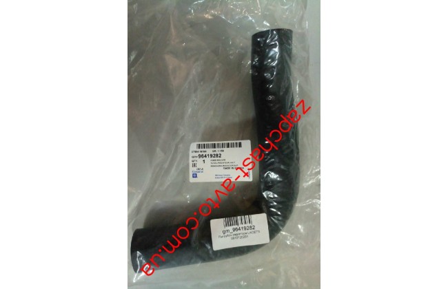 Патрубок радиатора верхний Лачетти 1.8(LDA) GM 96419282