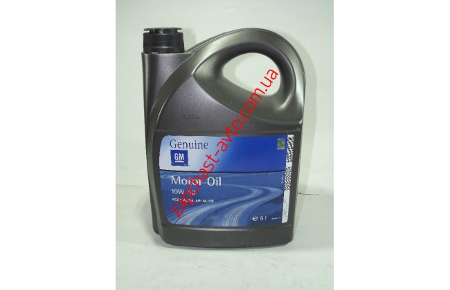 Масло GM 10W-40 полусинтетика 5L