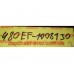 Прокладка выпускного коллектора Amulet Bosch 480EF-1008130