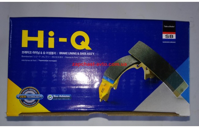 Тормозные колодки задние Matiz,Tico Hi-Q