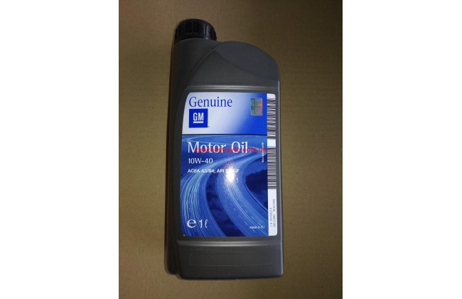 Масло GM 10W-40 полусинтетическое 1L