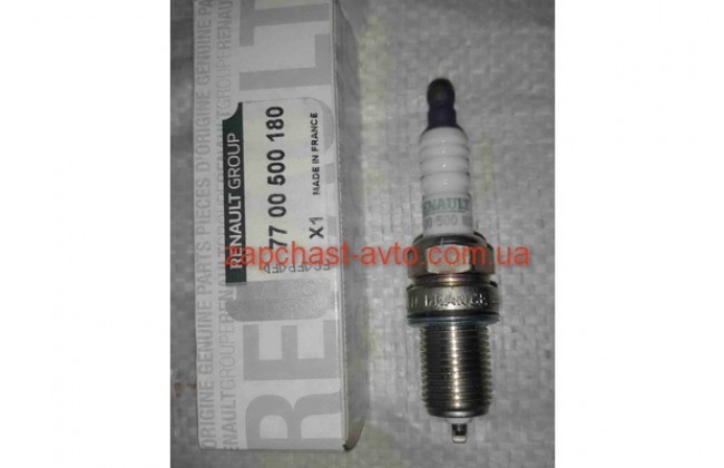 Свеча зажигания  1.4-1.6,-12, Renault, Dacia 7700500180