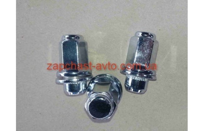 Гайка колеса Tiggo OE (с шайбой, хром закрытая) T11-3100111