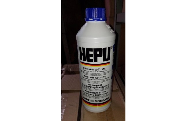 Концентрат антифриз HEPU 1.5L G11,синий