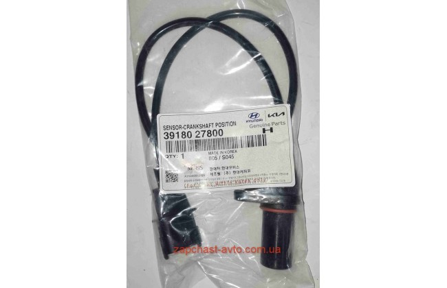 Датчик положения коленвала Santa Fe 2.2 06- Mobis 39180-27800