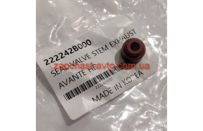 Сальник клапанов Cerato 06-, Ceed, Elantra 06-, I30 1.6L POS 22224-2B000 Сальник клапанов Cerato 06-, Ceed, Elantra 06-, I30 1.6L POS 22224-2B000