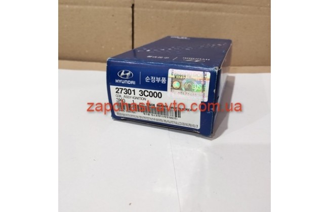 Катушка зажигания Santa Fe, Sorento, Sonata 2.4-3.3 Mobis 27301-3C000 Катушка зажигания Santa Fe, Sorento, Sonata 2.4-3.3 Mobis 27301-3C000