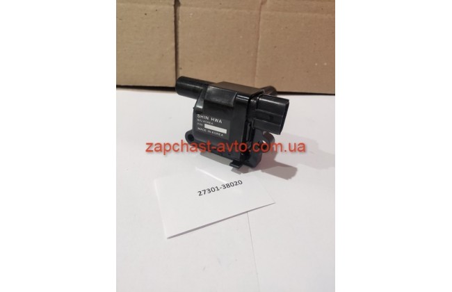 Катушка зажигания Sonata, Santa FE SHINHWA 27301-38010 Катушка зажигания Sonata, Santa FE SHINHWA 27301-38010