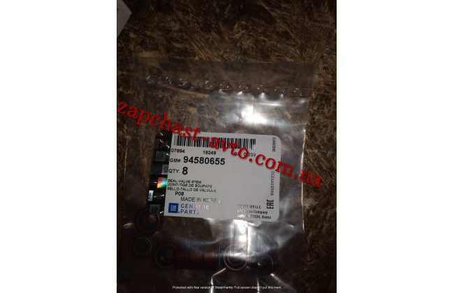 Сальник клапанов Ланос 1.5 GM комплект