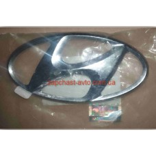 Эмблема крышки багажника " H" Elantra 07- Mobis 86300-2H000