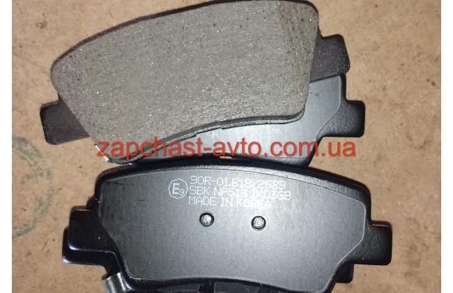 Тормозные колодки задние Rio 11-, Elantra11-, Accent11-, Venga, Cerato12- 58302-2VA30