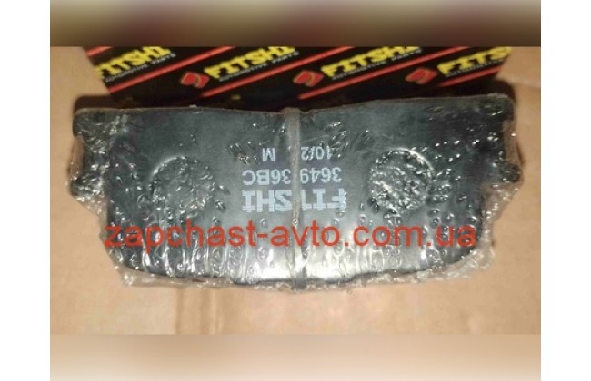 Тормозные колодки задние Cherry Tiggo Elara Eastar FT A21-3501090, 3649-36BC
