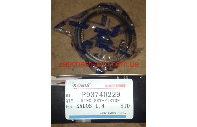 Кольца поршневые Lacetti, Aveo 1.4 DOHS Kobis