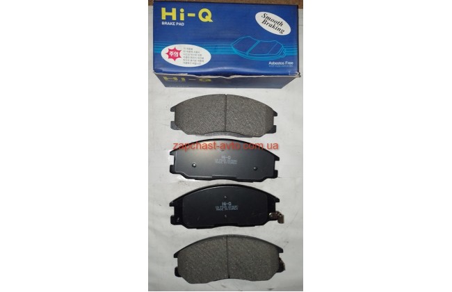 Тормозные колодки передние Santa Fe 01-06, H-1 97-08, Trajet, Rexton Sangsin 58101-4AA32, SP1157 Тормозные колодки передние Santa Fe 01-06, H-1 97-08, Trajet, Rexton Sangsin 58101-4AA32, SP1157