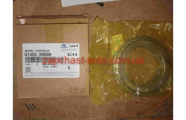 Подшипник дифференциала Tucson Mobis 47465-39000