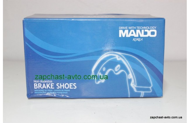 Колодки тормозные задние Ланос Mando